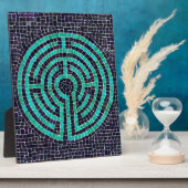 LABYRINTH III 8x10 Plaque met Ezel Fotoplaat (Zijkant)