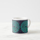 LABYRINTH III Espresso Cup Kop (Voorkant rechts)