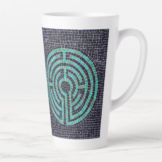 LABYRINTH III Hoge Latte Mok (Rechts)