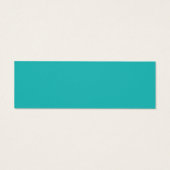 LABYRINTH III Mini Visitekaartje - Turquoise (Achterkant)
