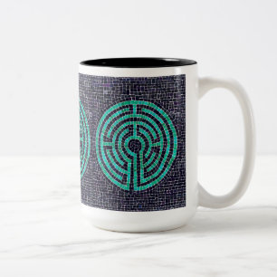LABYRINTH III Tall Black Two-Tone Mok