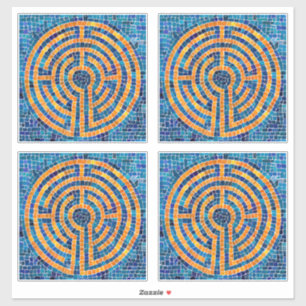 LABYRINTH IV 14" (4 klein) Vinyl Sticker