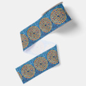 LABYRINTH IV 3" Breed Grosgrain Lint (Achterkant)
