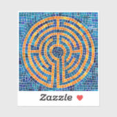 LABYRINTH IV 3x3 Vinyl Sticker (Vel)