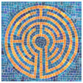 LABYRINTH IV 3x3 Vinyl Sticker (Voorkant)