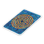 LABYRINTH IV 3x4 Flexibele Magneet - Wit (Linkerzijde)