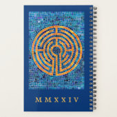 LABYRINTH IV 5.5x8.5 Planner + Tekst (Achterkant)