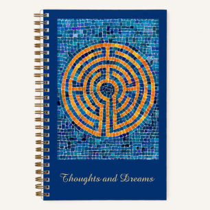 LABYRINTH IV 5.5x8.5 Spiraalschriftboek Notitieboek