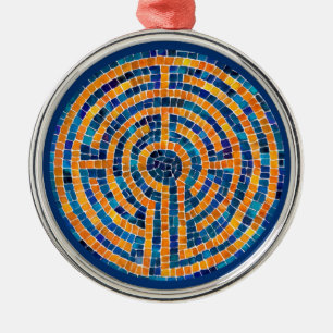 LABYRINTH IV Premium Rond Ornament