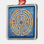 LABYRINTH IV Premium Square Ornament (Links)