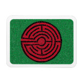 LABYRINTH IX 3x4 flexibele magneet (Horizontaal)