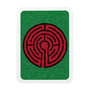 LABYRINTH IX 3x4 flexibele magneet