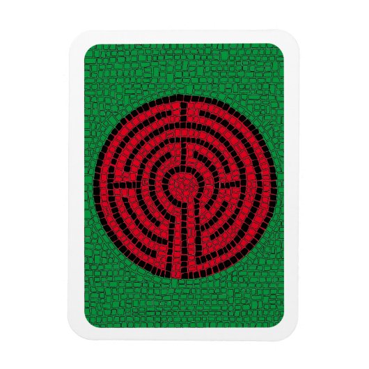LABYRINTH IX 3x4 flexibele magneet (Verticaal)