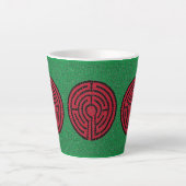 LABYRINTH IX Latte Mok (Voorkant)