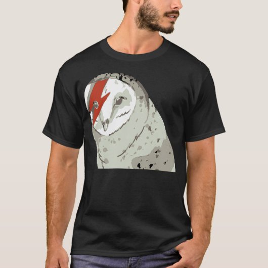 Labyrinth Jareth Barn Owl - Eyesasdaggers T-shirt (Voorkant)