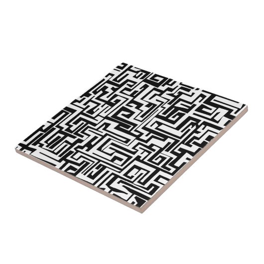 Labyrinth, labyrint, labyrint tegeltje (Zijkant)