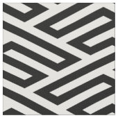 Labyrinth Maze Geometric Stof (Close Up)