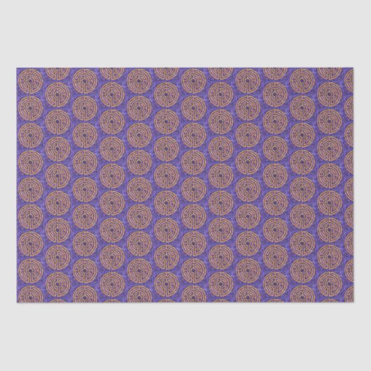 LABYRINTH MOSAIC-weefselpapier Tissuepapier (Voorkant)