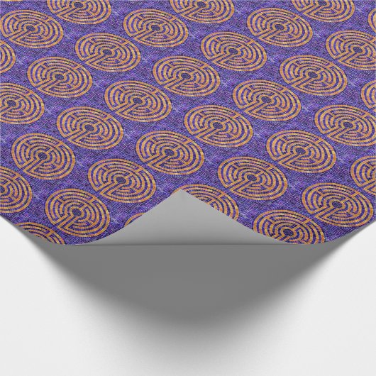 LABYRINTH MOSAIC Wrapping Paper Cadeaupapier (Hoek)