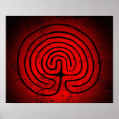 Labyrinth Mystik Poster (Voorkant)