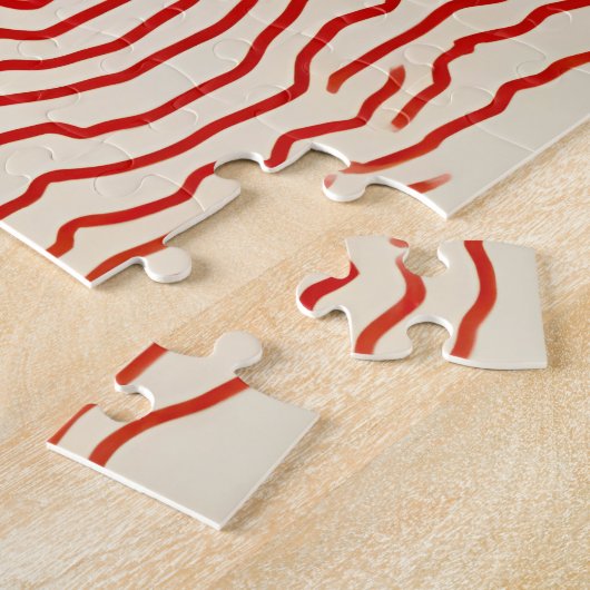 Labyrinth of Her Awakening – A Minimalist Portrait Legpuzzel (Zijkant)