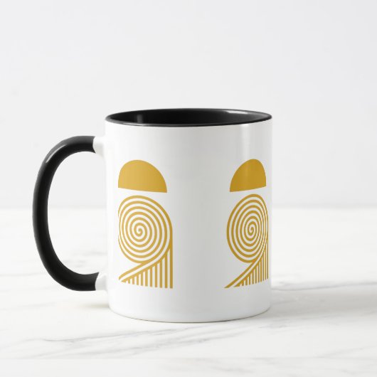 Labyrinth of Light – Sun and Golden Spiral Mug Mok (Links)