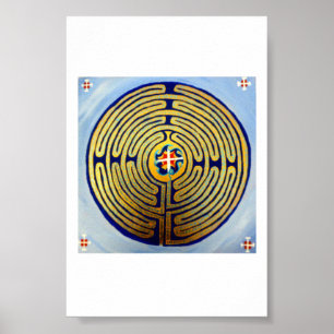 Labyrinth Prayer Poster