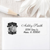 Labyrinth Quote Je hebt geen macht over mij Etiket (Insitu)