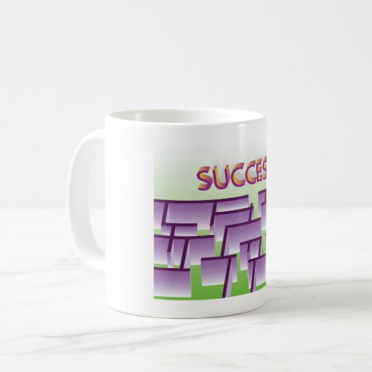 Labyrinth Success Koffiemok (Voorkant links)