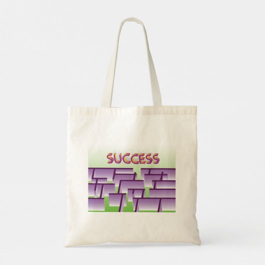 Labyrinth Success Tote Bag (Achterkant)