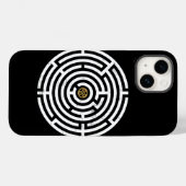 LABYRINTH TRISKELION TRIPLE CELTISCHE SPIRAAL Case-Mate iPhone CASE (Achterkant (horizontaal))