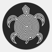 Labyrinth Turtle Stickers (Voorkant)