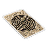 LABYRINTH V 3x4 Flexibele Magneet - Wit (Rechterzijde)