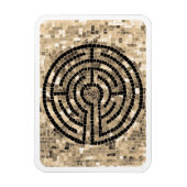 LABYRINTH V 3x4 Flexibele Magneet - Wit (Verticaal)