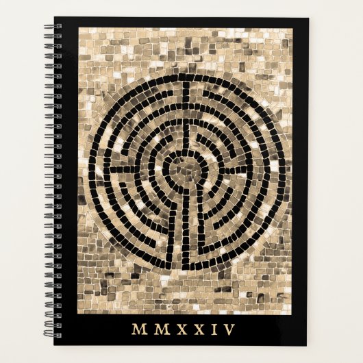 LABYRINTH V 8.5x11 Planner + Tekst (Voorkant)