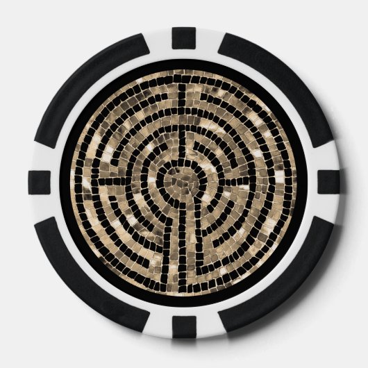 LABYRINTH V Poker Chips (Voorkant)