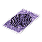 LABYRINTH VI 3x4 flexibele magneet - wit (Linkerzijde)