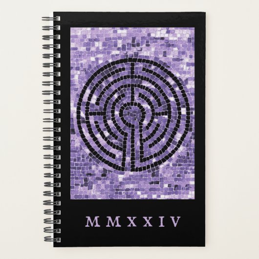 LABYRINTH VI 5.5x8.5 Planner + Tekst (Voorkant)