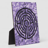 LABYRINTH VI 8x10 Plaque met Ezel Fotoplaat (Zijkant)