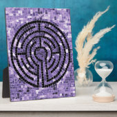 LABYRINTH VI 8x10 Plaque met Ezel Fotoplaat (Zijkant)