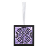 LABYRINTH VI houten kubus Ornament (Rechts)