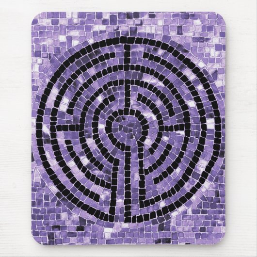 LABYRINTH VI Mousepad Muismat (Voorkant)