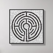 LABYRINTH VII 12x12 verpakt doek (1,5" diep) Canvas Afdruk (Voorkant)