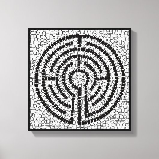 LABYRINTH VII 12x12 verpakt doek (1,5" diep) Canvas Afdruk (Voorkant)