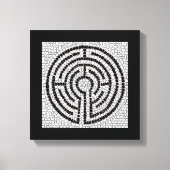 LABYRINTH VII 12x12 verpakt doek (2,5" diep) Canvas Afdruk (Voorkant)