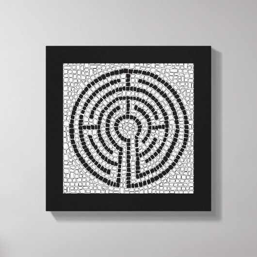 LABYRINTH VII 12x12 verpakt doek (2,5" diep) Canvas Afdruk (Voorkant)