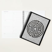 LABYRINTH VII 8.5x11 Planner / Zwart (Display)
