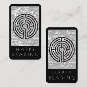 LABYRINTH VII Bladwijzer - 3.5x2 Kaart + Tekst / Z Notitiekaartje