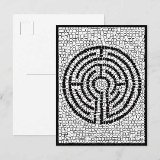 LABYRINTH VII Briefkaart (Voorkant / Achterkant)