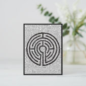 LABYRINTH VII Briefkaart (Staand voorkant)